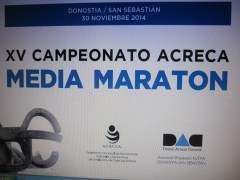 XV Media MAraton ACRECA
